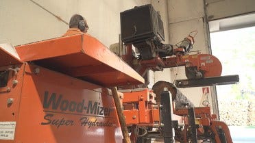 Hur ett sågverk från Wood-Mizer hjälper till att återuppbygga en Italiensk stad
